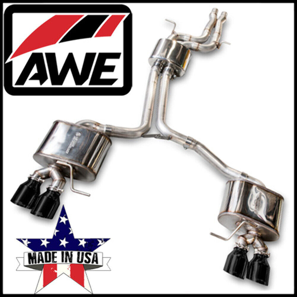 AWE Touring Edition Cat-Back Exhaust System fits 2014-2017 Audi SQ5 3.0L V6