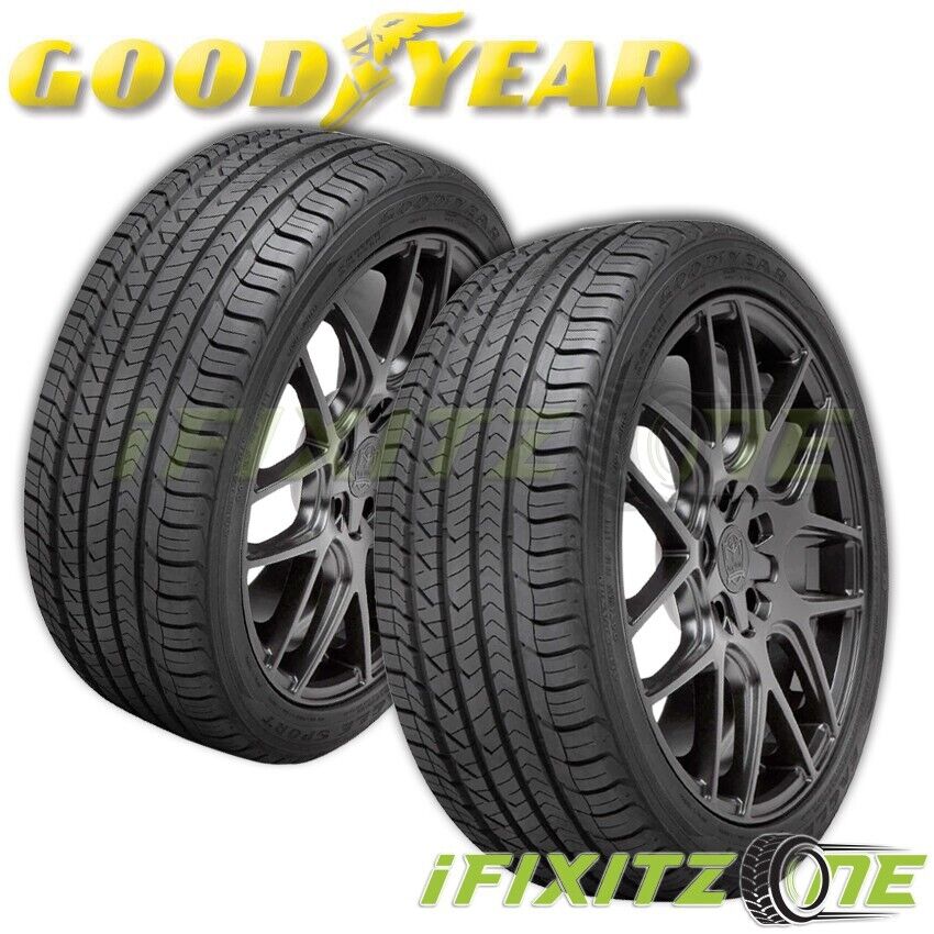 2 Goodyear Eagle Sport All Season 245/50R20 102V 50K Mileage Warranty A/S Tires