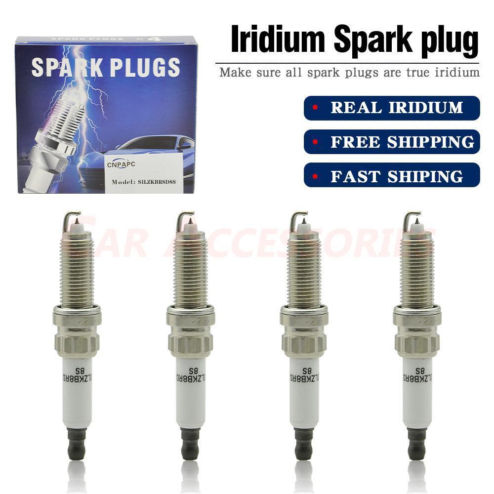Set of 4 IRIDIUM Spark Plugs For BMW 228i 320i 428i 528i xDrive X1 X3 X5 2.0L L4