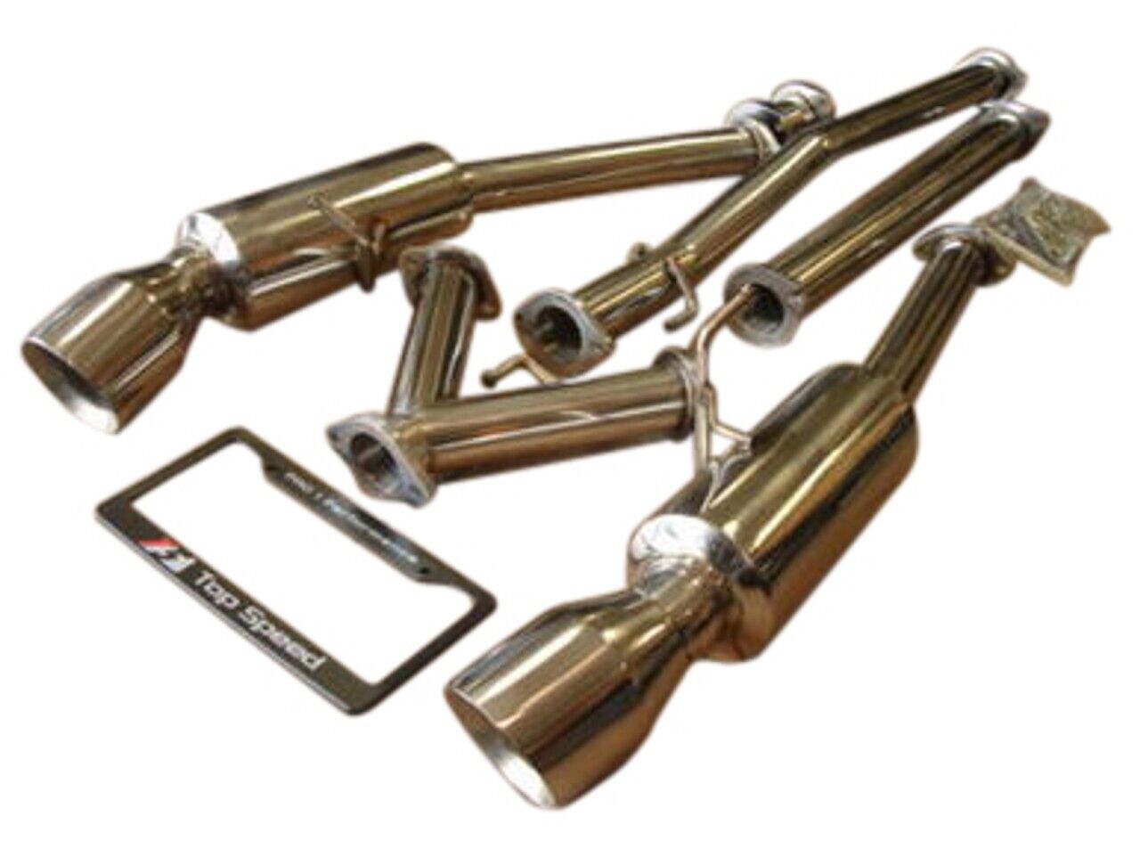 Fits Nissan Altima Coupe 2.5L & 3.5L 08-13 Top Speed Pro-1 Dual Exhaust System