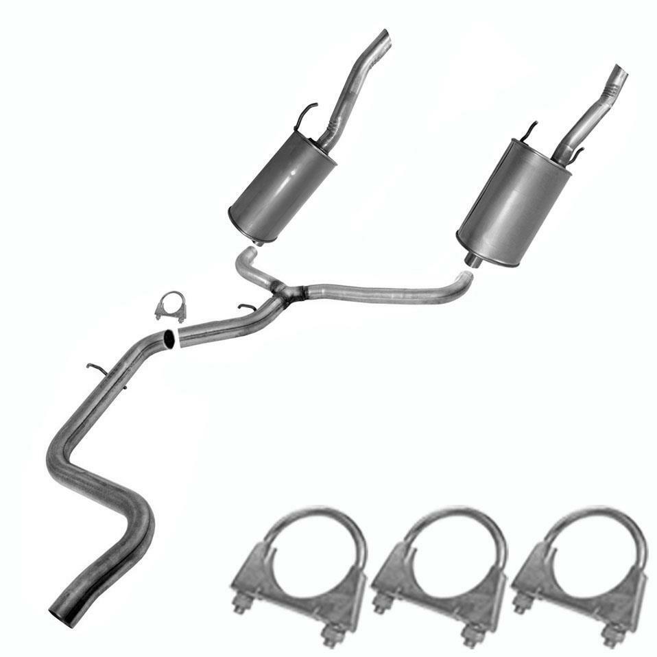 Intermediate pipe Muffler Exhaust System kit fits: 2006-2011 Chevy Impala 3.9L