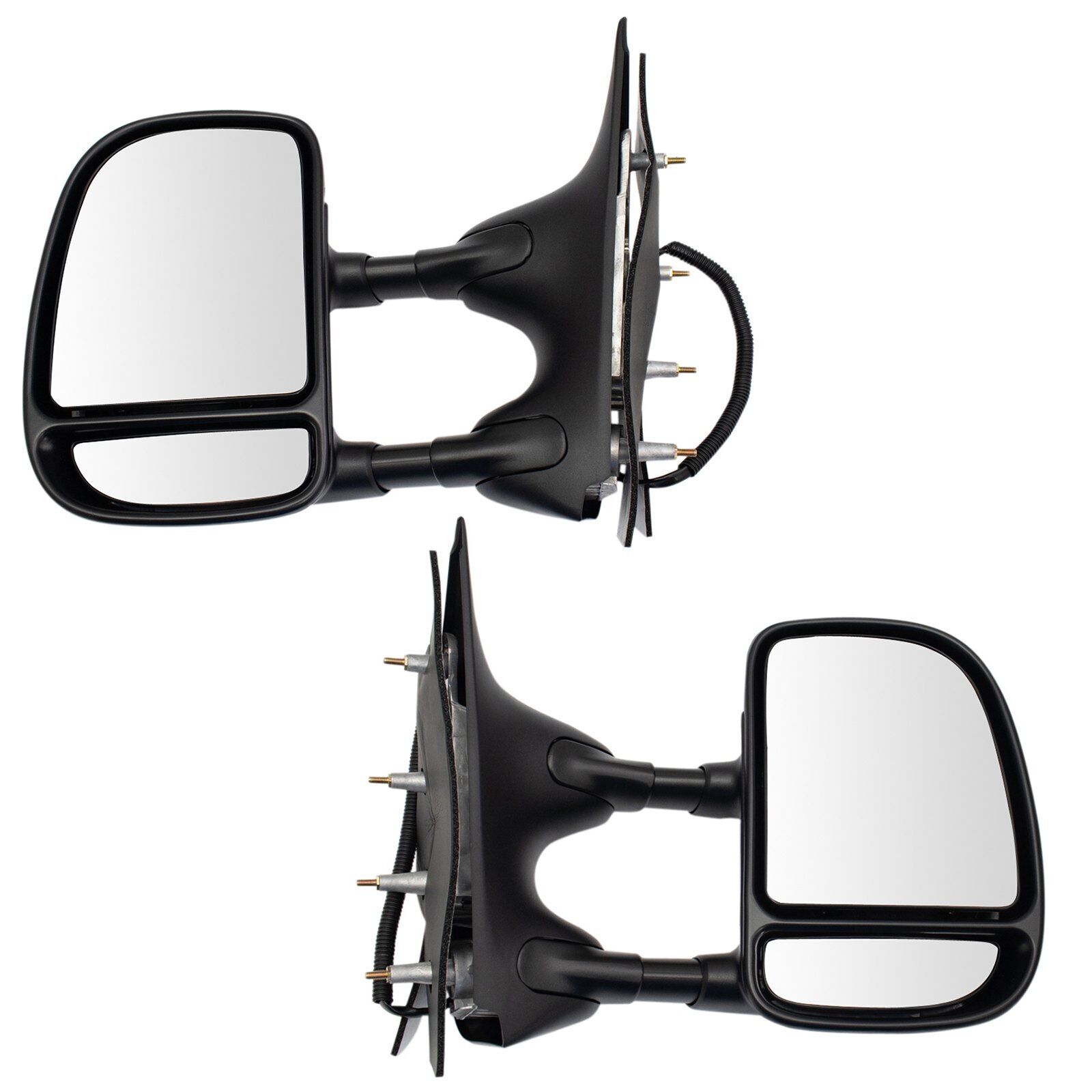 For Ford E-350 Super Duty 02-08 Towing Mirror Set Driver & Passenger Side Power