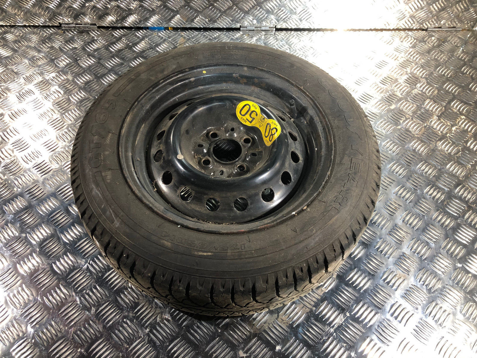 MGF MG TF 14 INCH SPARE WHEEL PLUS GOODYEAR 175/65R14 TYRE 5mm