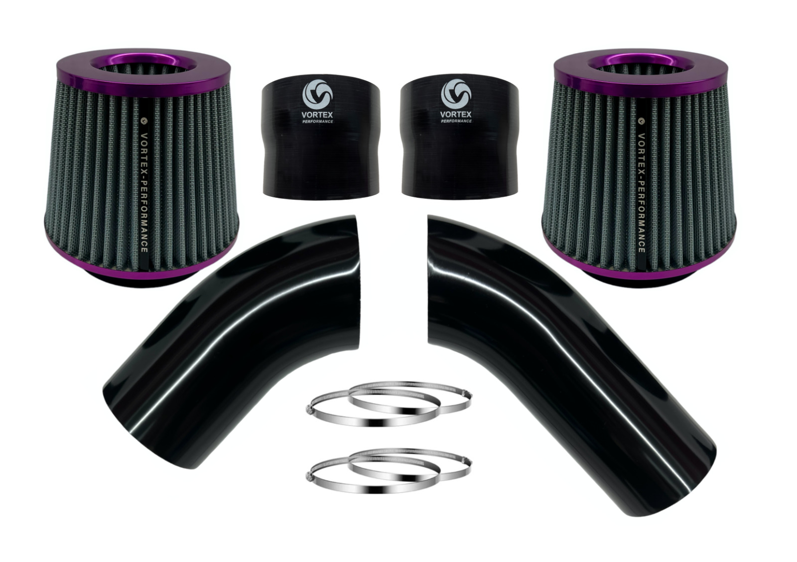 for BMW F90 M5 M8 G30 M550I air intake Dual Cold PURPLE (include 2 air filters)