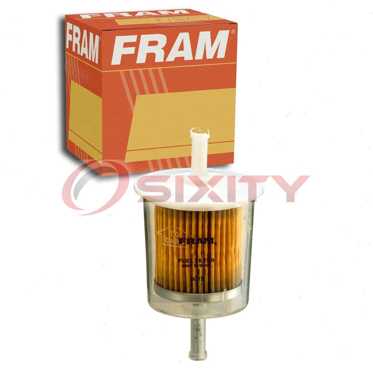FRAM Fuel Filter for 1959-1968 Ford Anglia Gas Pump Line Air Delivery xt