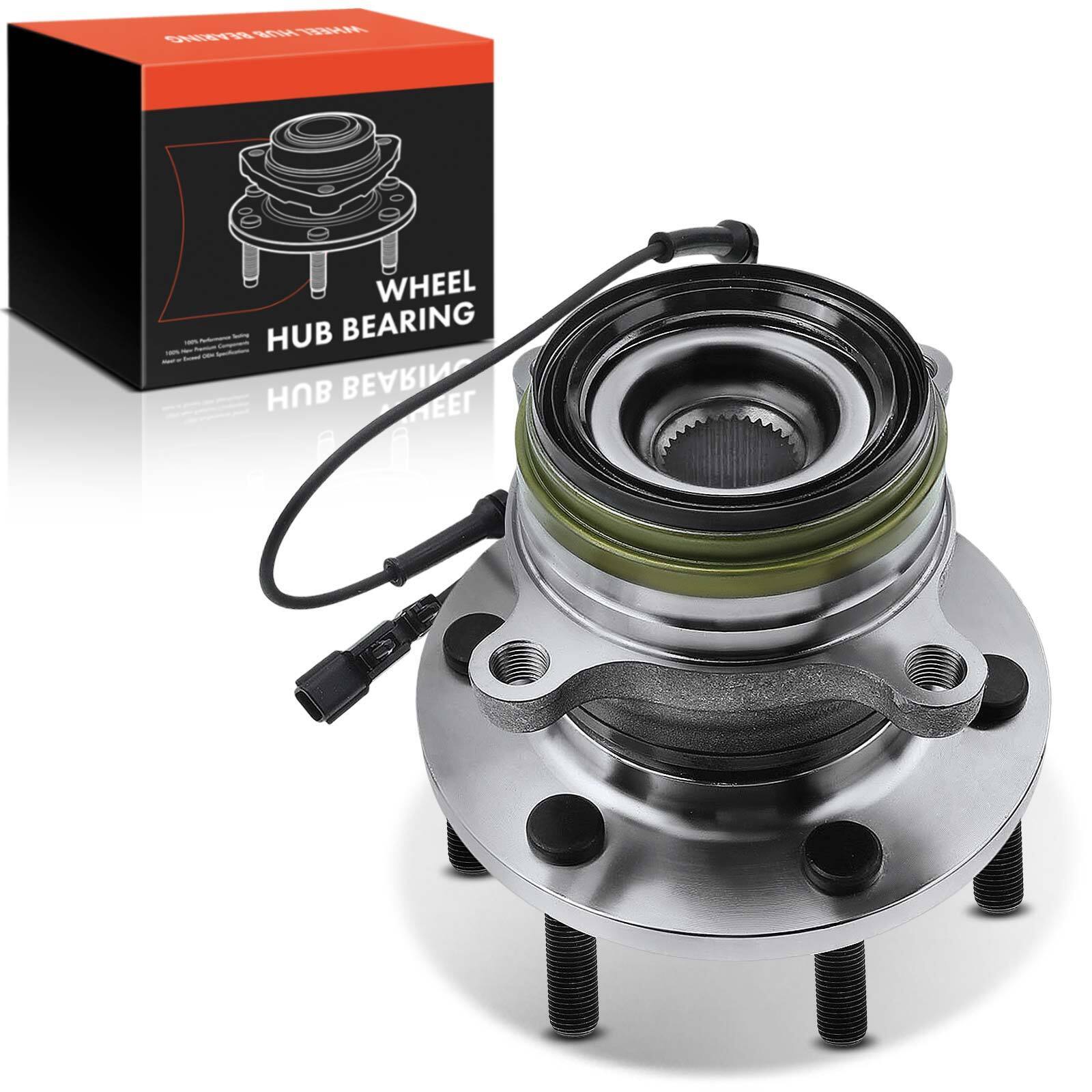 Front L/R Wheel Hub Bearing Assembly for Nissan Titan XD 2016 2017 2018 2019 4WD
