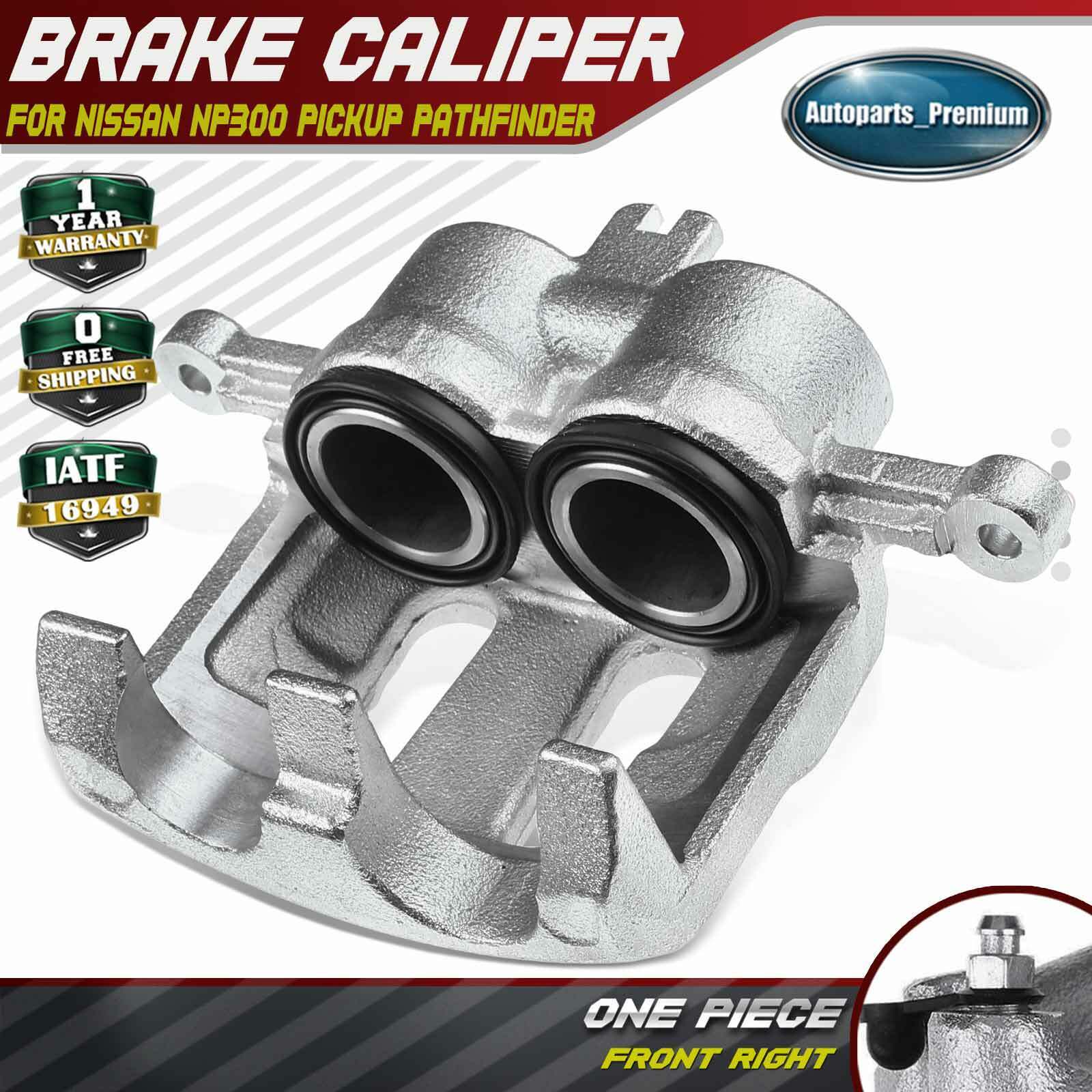 Brake Caliper without Bracket for Nissan NP300 D21 Pickup Pathfinder Front Right
