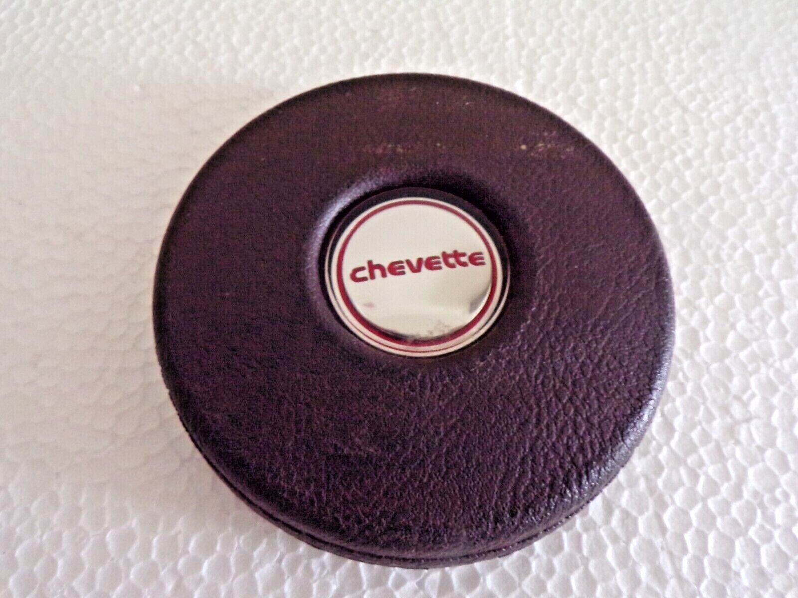 76-81 Chevrolet Chevette Black Steering Wheel Center Horn Button USED 329738