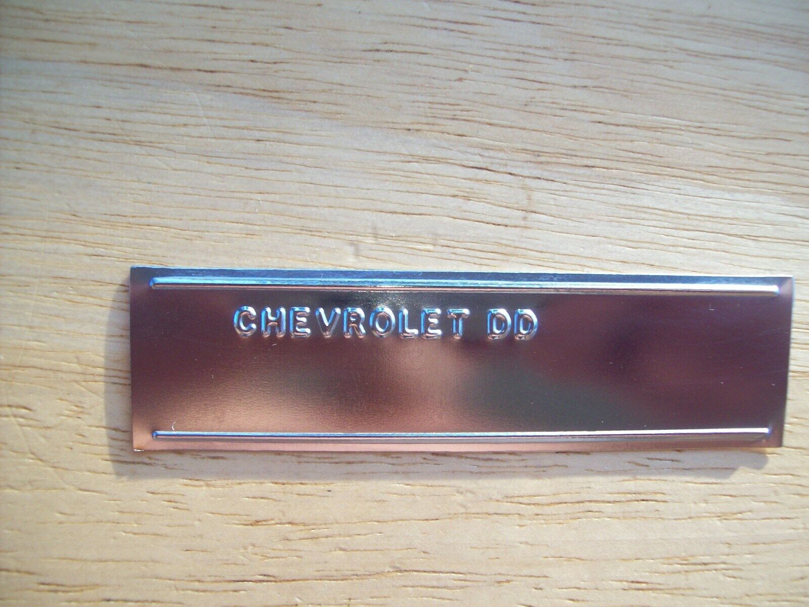 1965-67 Chevrolet Reproduction Vin Data Tag Corvette Nova Factory correct
