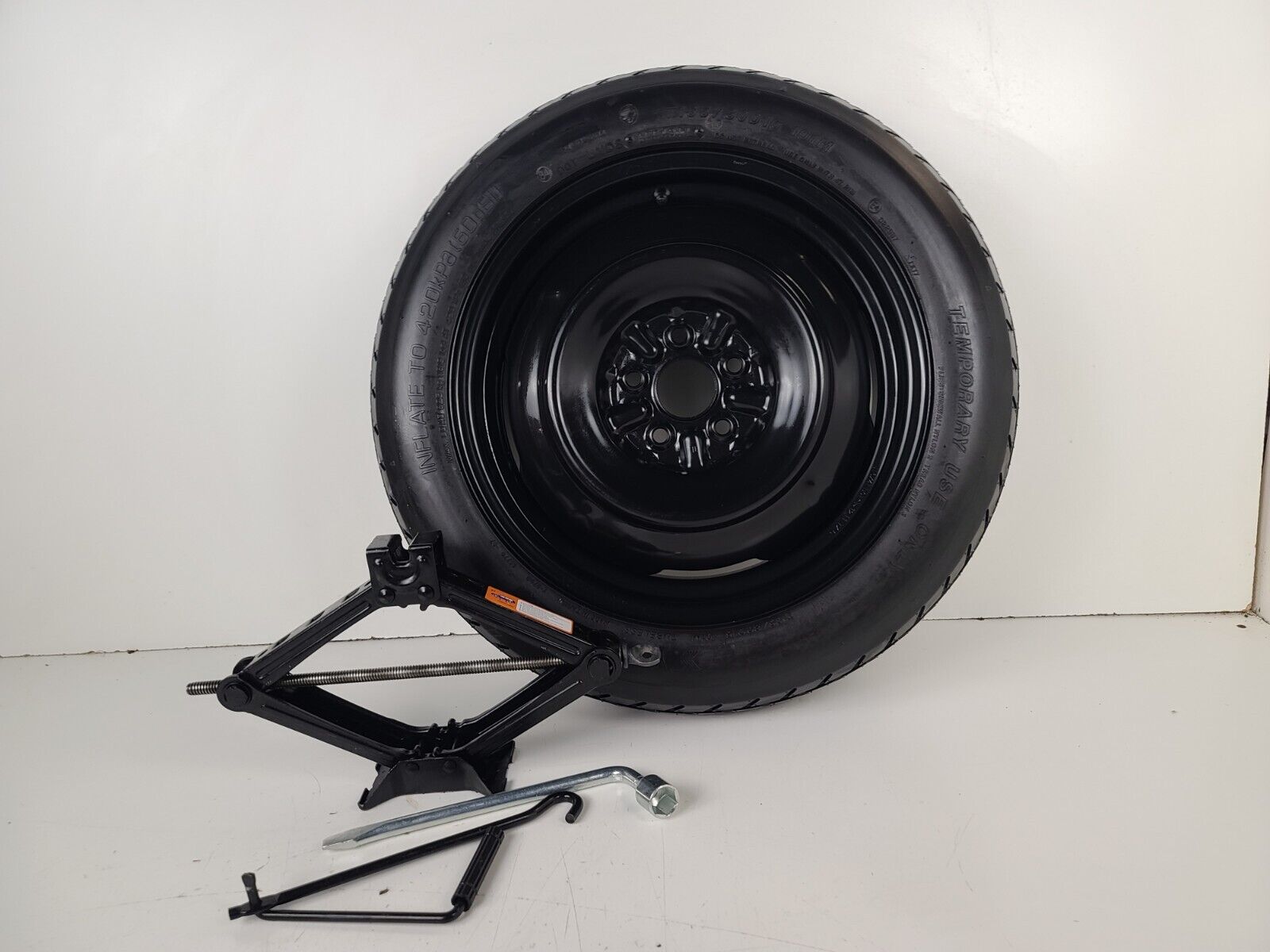 Spare Tire 16'' W/Jack Kits Fits:2003-2019 Toyota Corolla Compact Donut