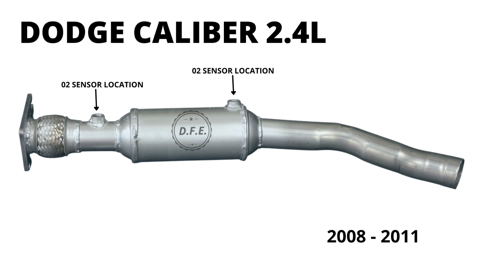 Catalytic Converter for 2007 - 2013 Dodge Caliber 2.0L FWD