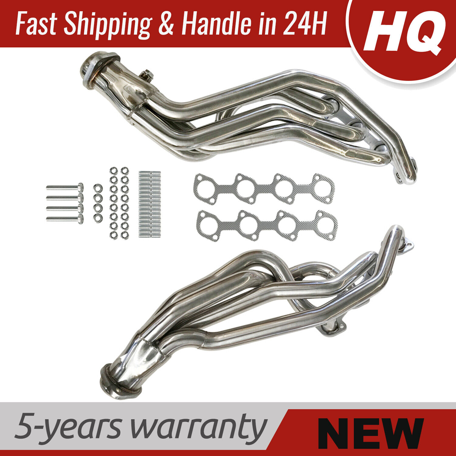 Performance Exhaust Manifold Headers Fits For 1996-2004 Ford Mustang GT 4.6L V8