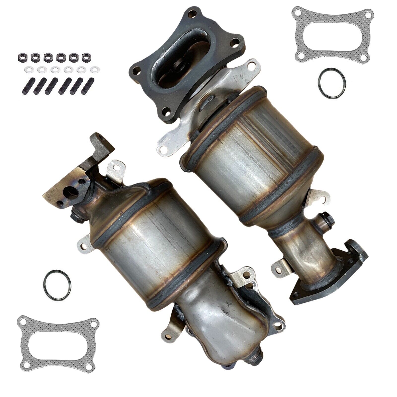 Bank 1 and 2 manifold Catalytic Converter Set For 2010 -2019 Acura MDX 3.5L 3.7L