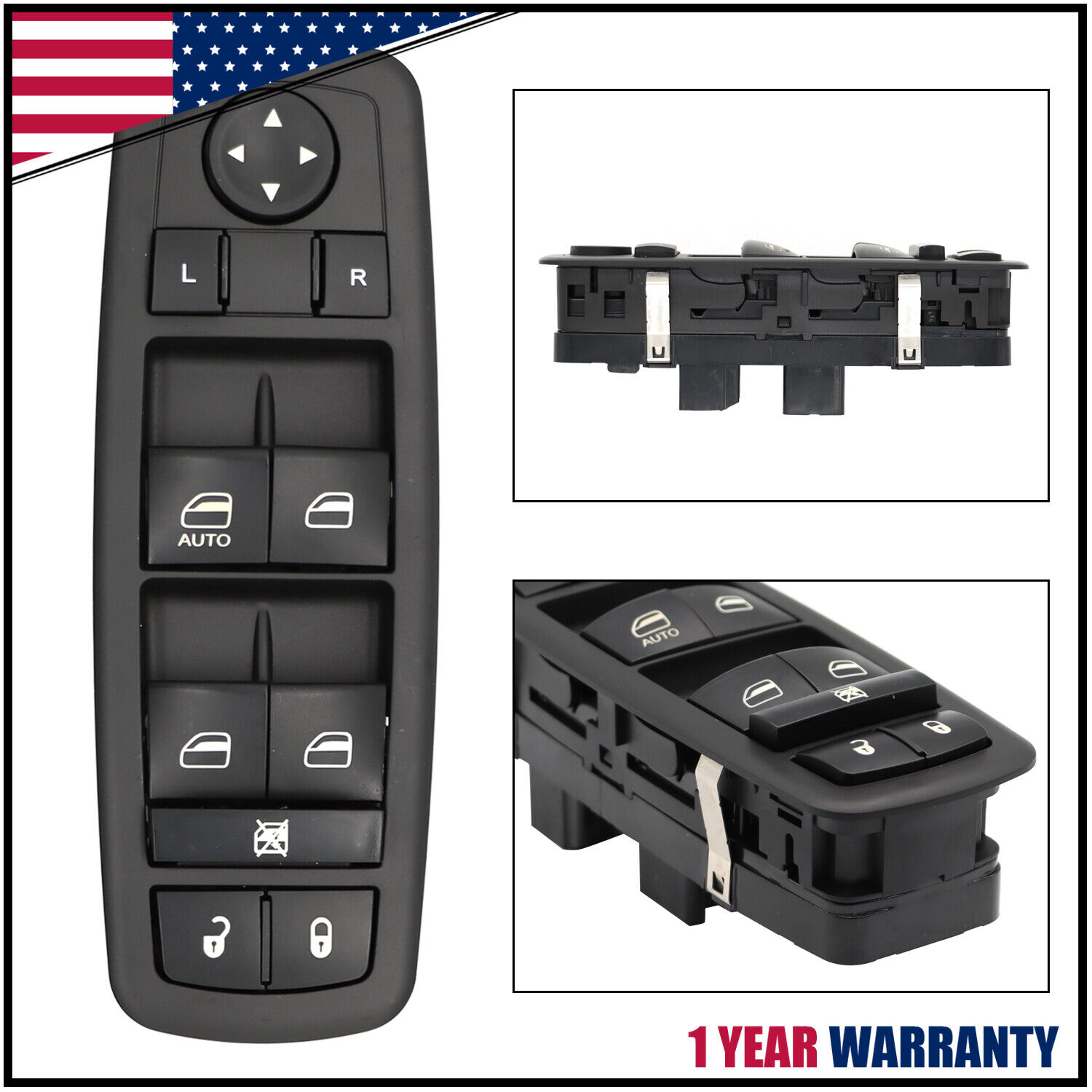Fit For Dodge Journey 2011-2016 Left Front Master Power Window Switch 68084001AB