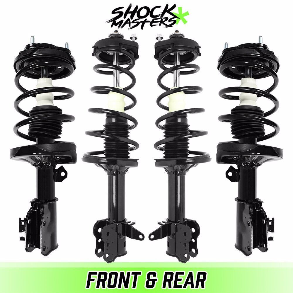 Front & Rear Quick Complete Struts & Coil Springs for 2000-2003 Mazda Protege