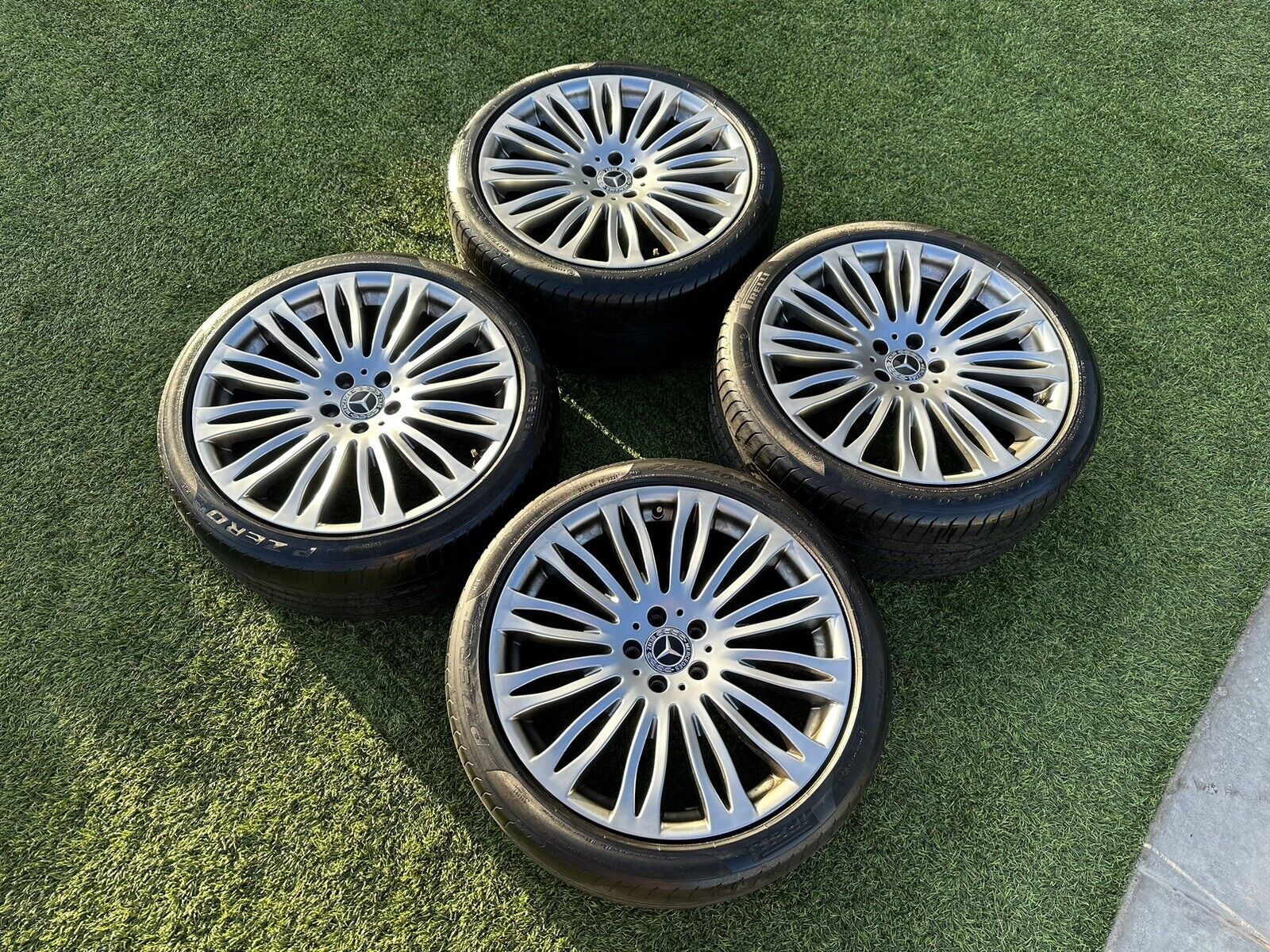 Mercedes S Class 20” Inch S550 S600 S65 S63 OEM Wheels And Tires