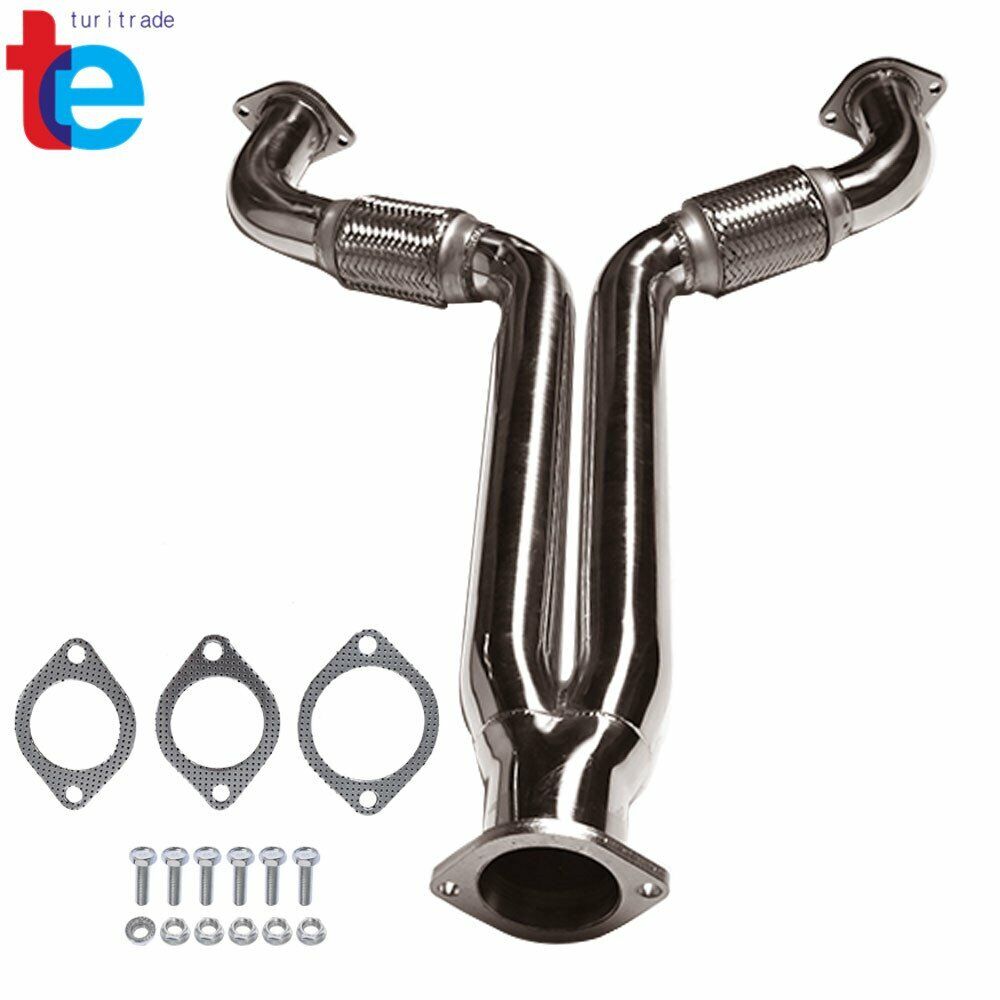 For 2003-2007 350Z Z33/G35 V35 VQ35DE Stainless  X/Y-pipe Downpipe Exhaust