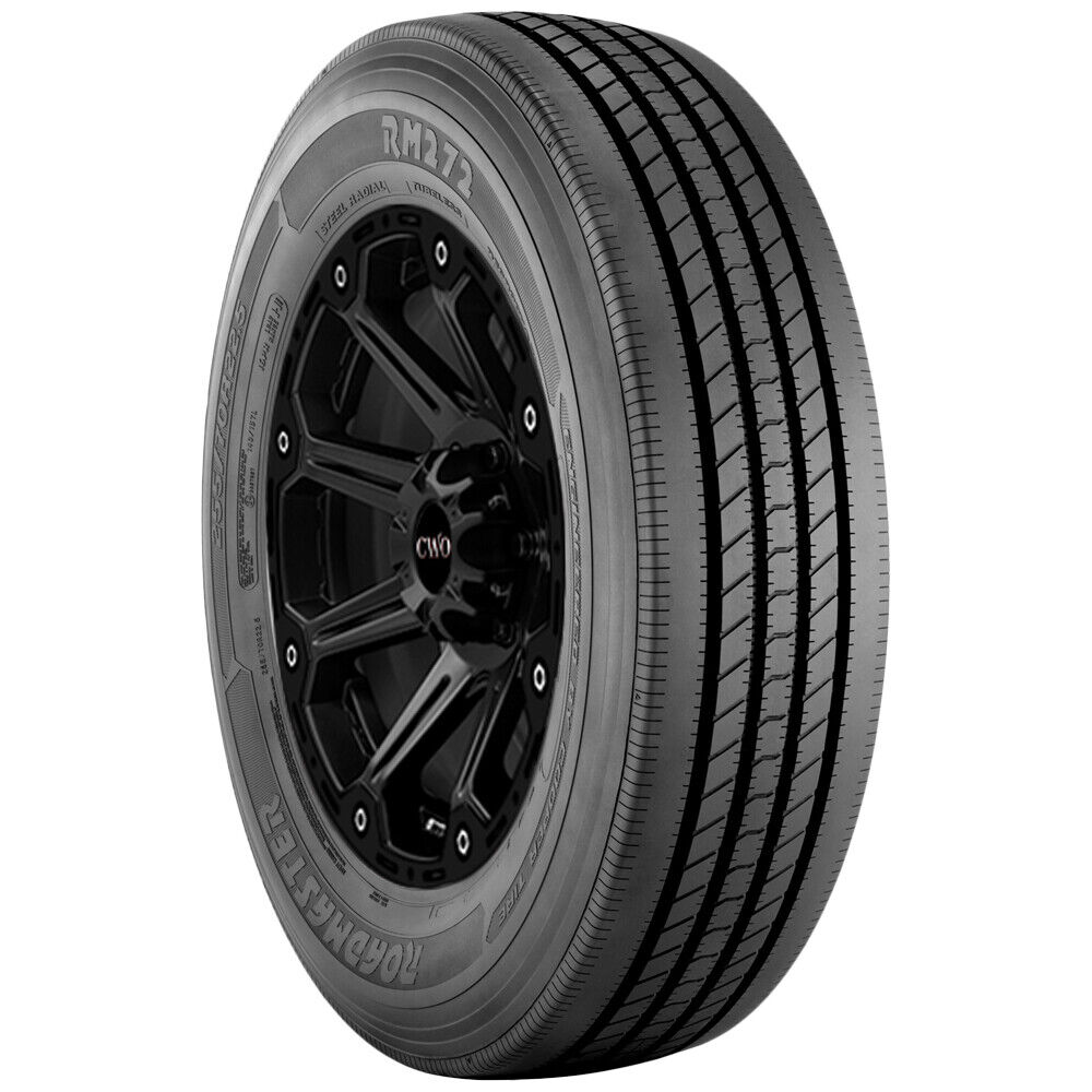 275/70R22.5 Roadmaster RM272 Trailer 148L Load Range J Black Wall Tire