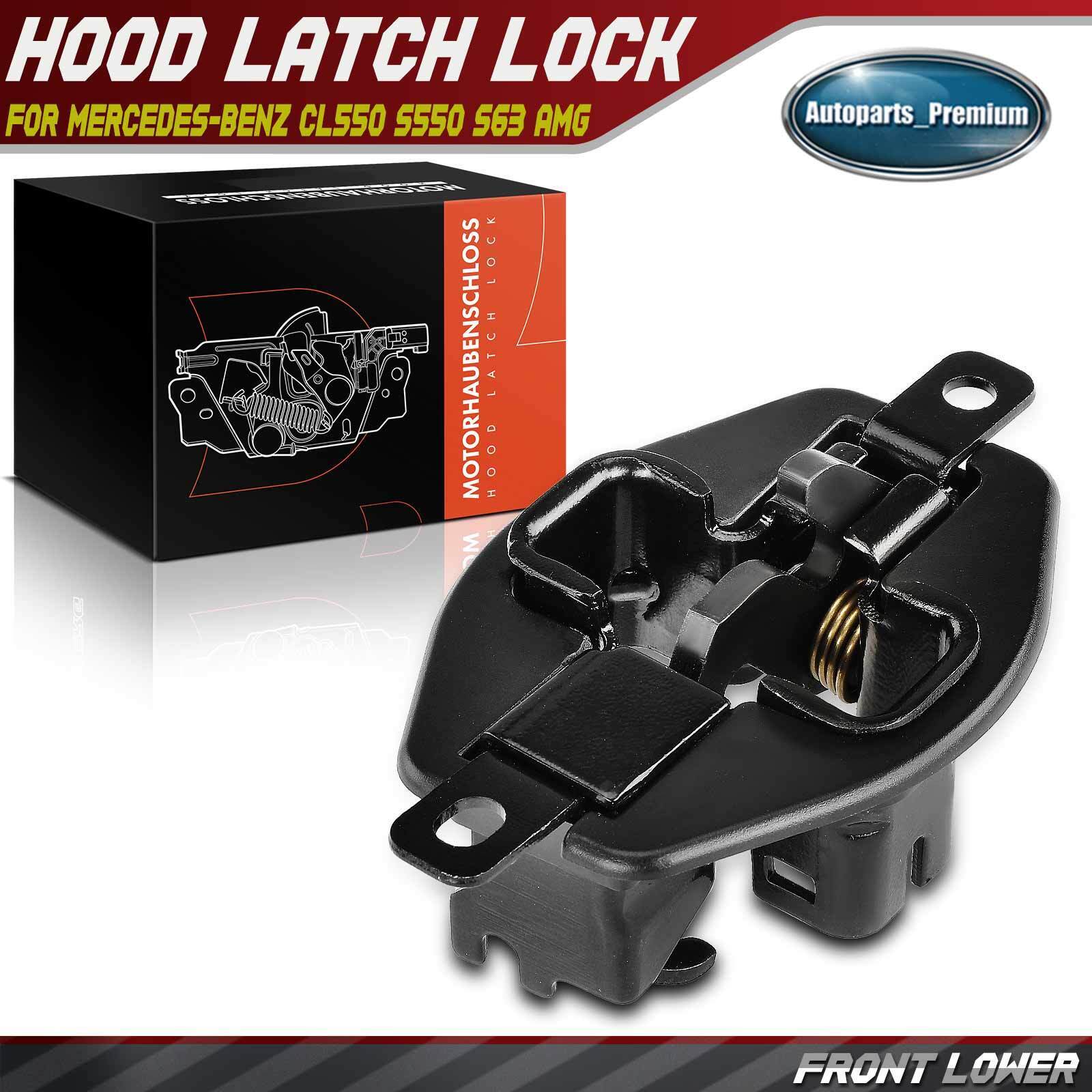 New Front Lower Hood Latch Lock for Mercedes-Benz CL550 CL600 S350 S550 S63 AMG