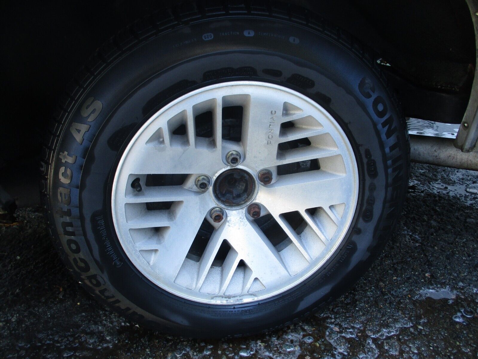 pontiac trans am wheels 15 X 7  set of 4, tires will be removed no road rash