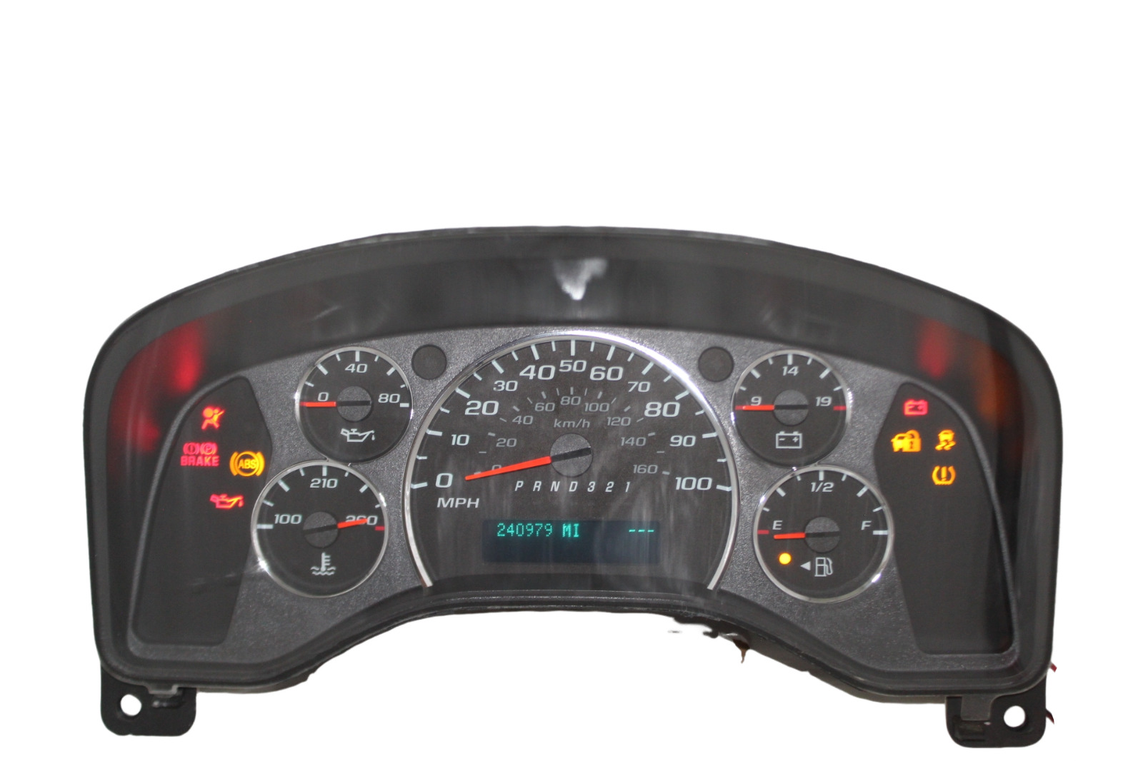 Speedometer Instrument Cluster Dash Gauge 08 09 Savana/Express VAN 240,979 Miles
