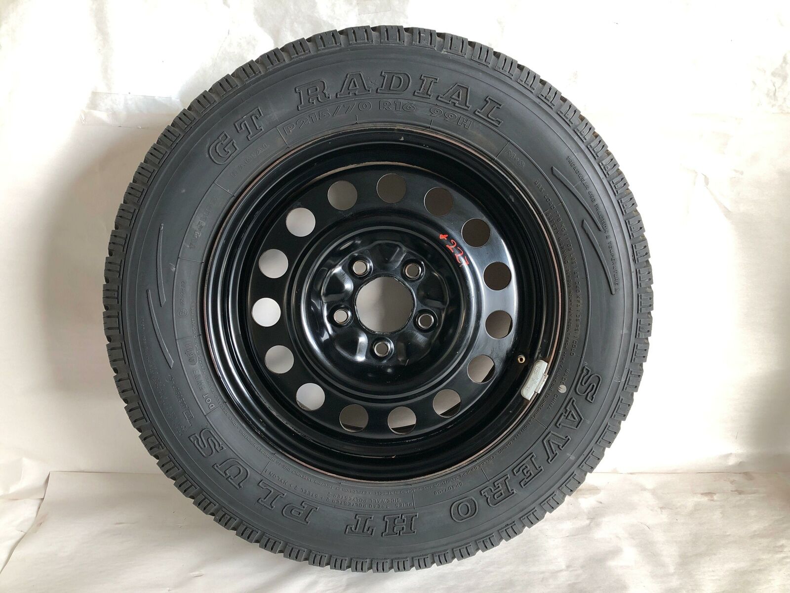 2003 SATURN VUE Wheel Rim & Tire 16x6-1/2 Steel (P215 / 70 R16) G