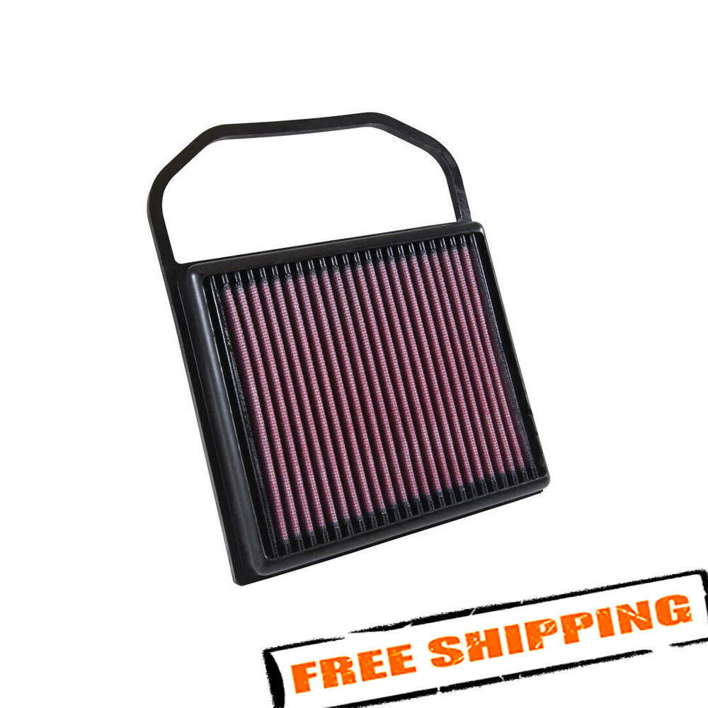 K&N 33-5032 Replacement Air Filter for 2015-2022 Mercedes-Benz C400