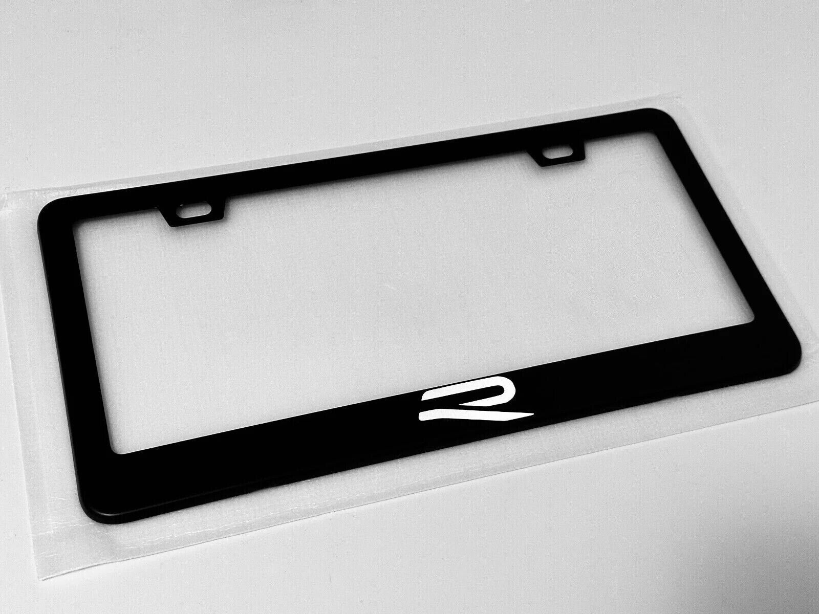 Reflective Fits VW Golf R Stainless Steel License Plate Frame With Screws / Caps