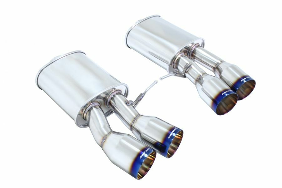 Megan Racing Burnt Rolled Tip Supremo Axle-Back Exhaust For BMW M6 Coupe 13 - 18