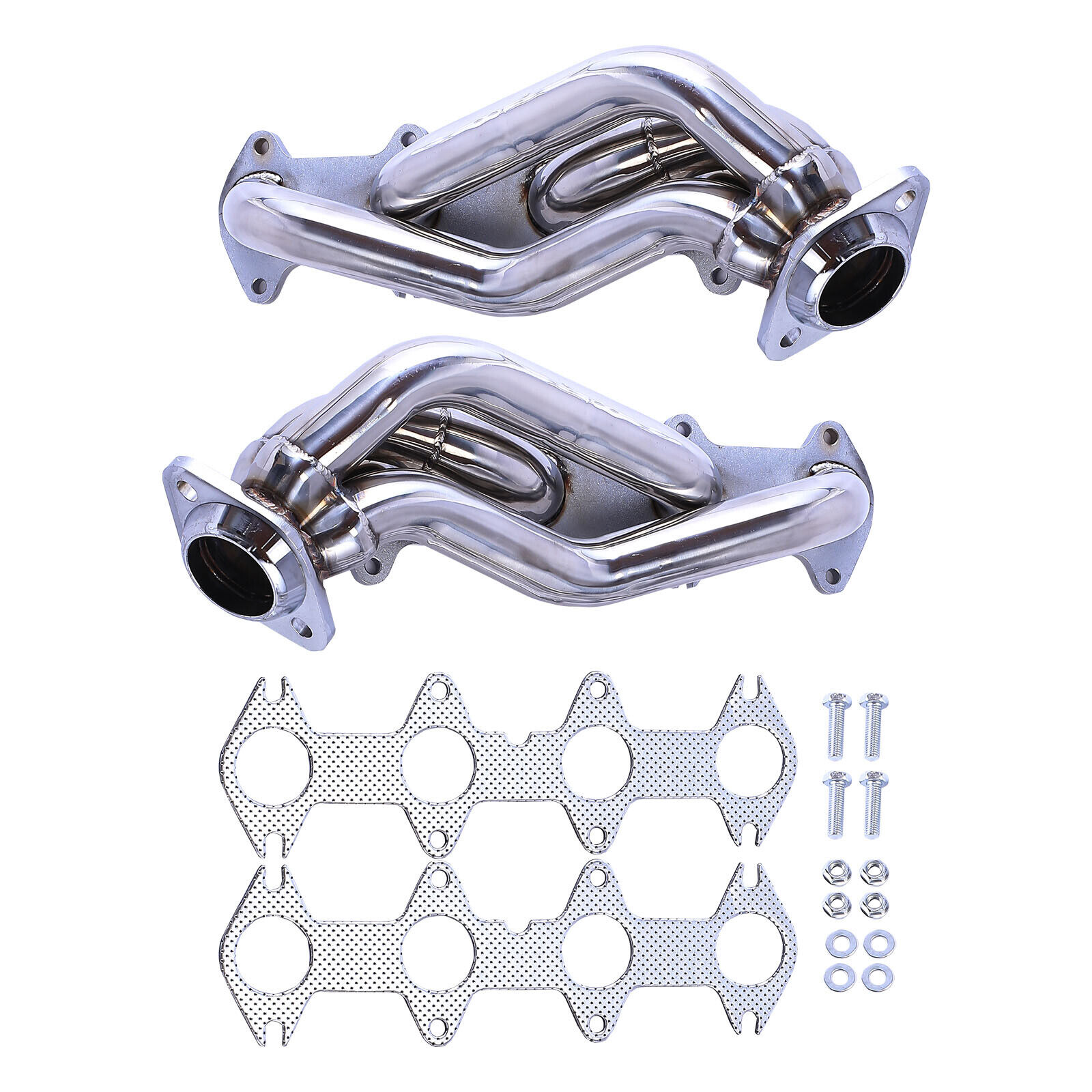 Stainless Steel Shorty Headers Manifold For Ford F150 5.4L V8 2004-2010