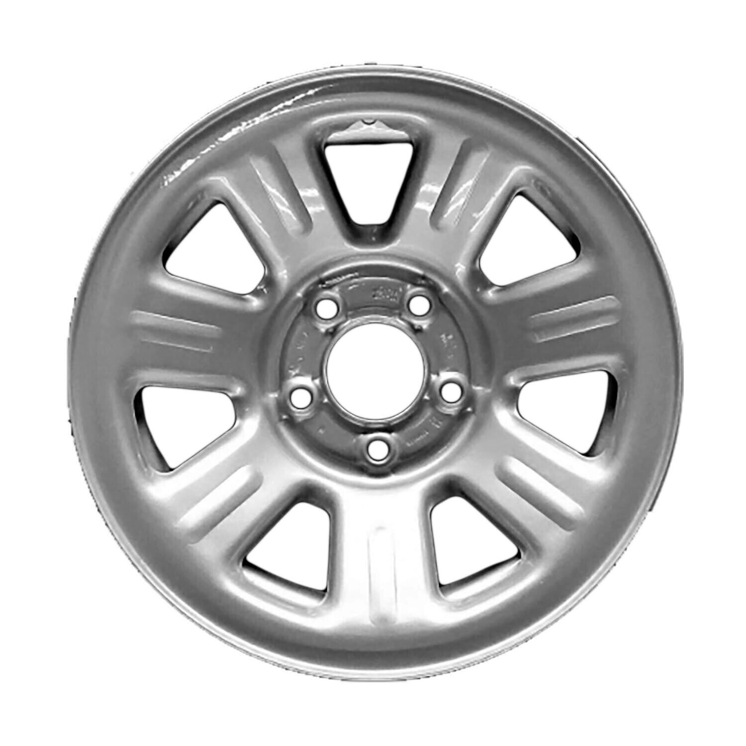03404 New COMPATIBLE Steel Wheel Rim Silver 15in Fits 2005 Ford Ranger