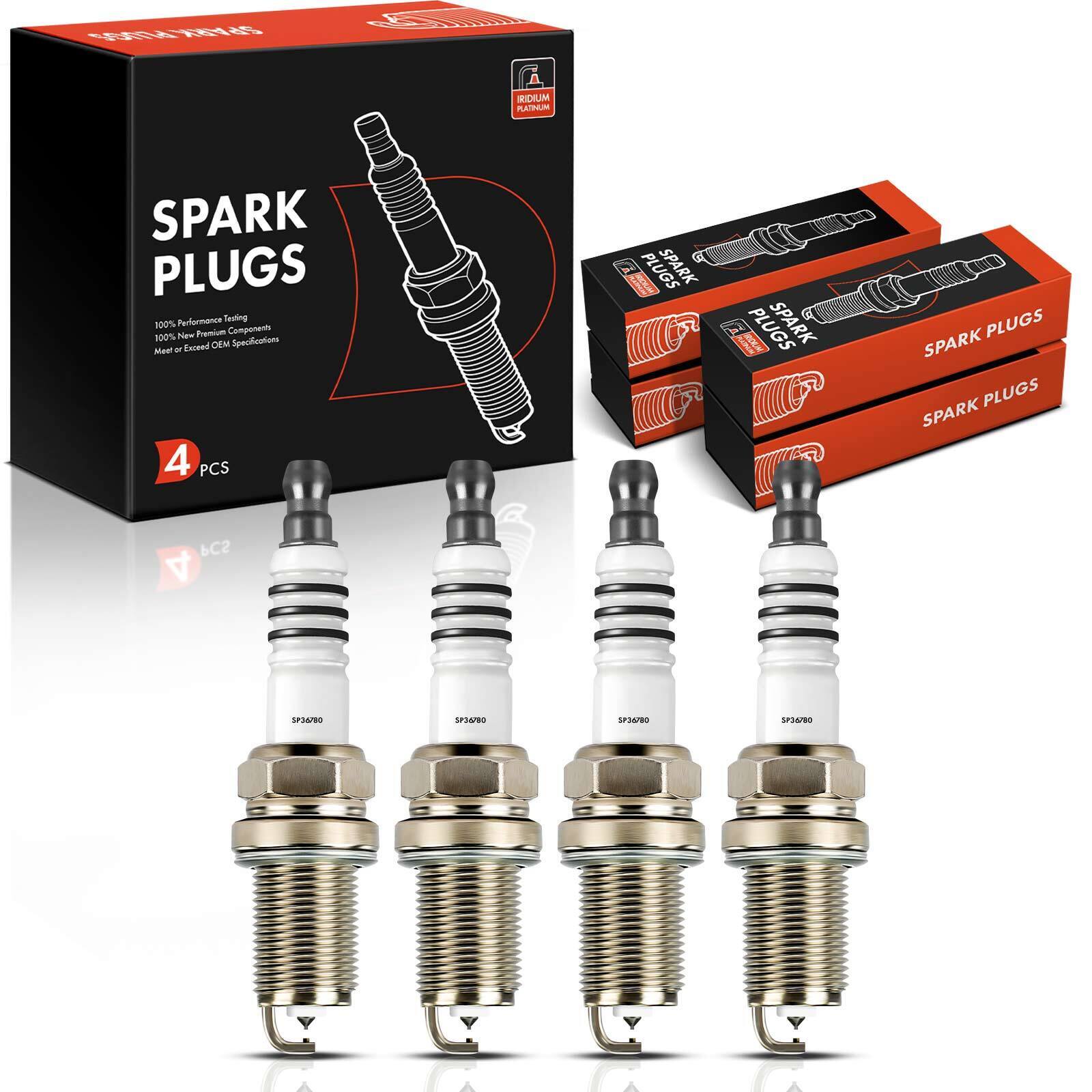 4x Iridium & Platinum Spark Plugs for Honda Trx650Fa 2003-2007 VTX1800C 02-07