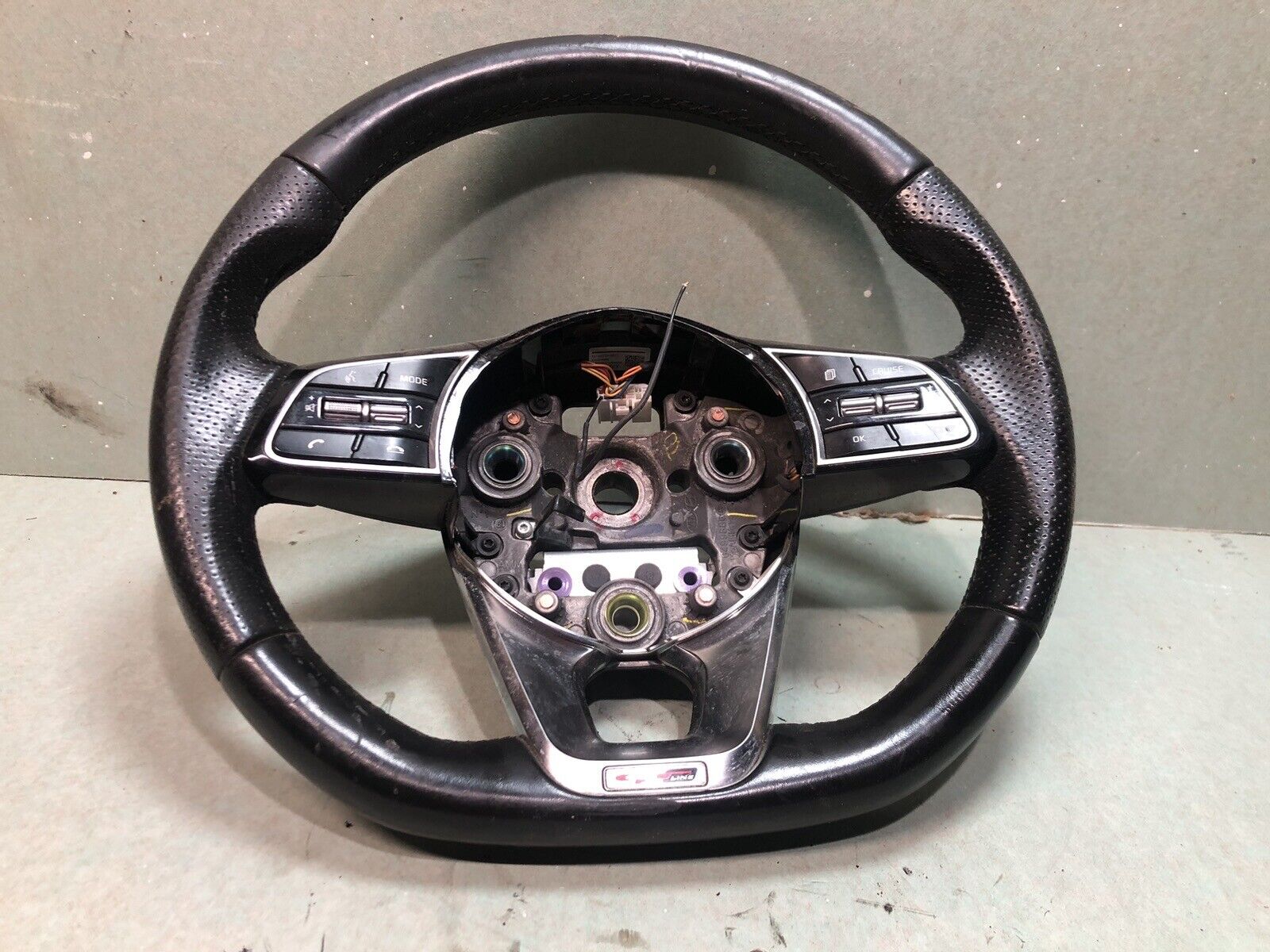 2021 KIA FORTE Steering Wheel Black Leather GT-Line OEM