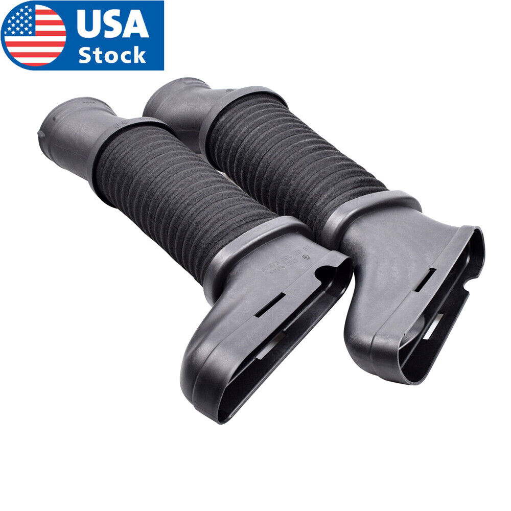 Pair Air Cleaner intake Duct Hose Pair LH&RH For 12-17 Benz E550 Cls550 E63 AMG
