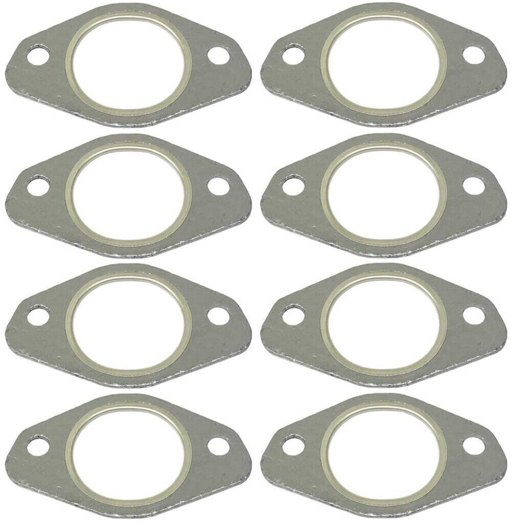 Elring Set of 8 Exhaust Manifold Gaskets for Mercedes R107 W126 560SEL 560SL V8