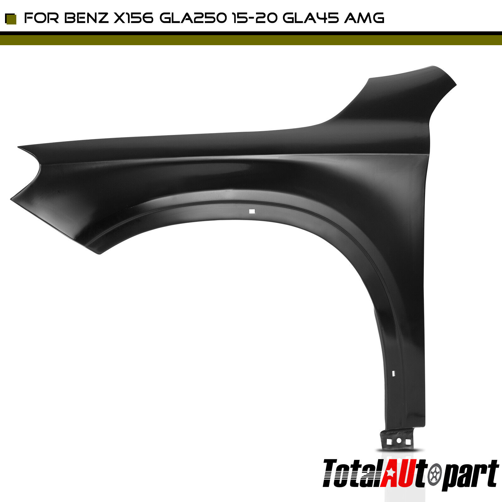 Fender for Mercedes-Benz GLA250 X156 2015-2020 GLA45 AMG X156 15-19 Front Left
