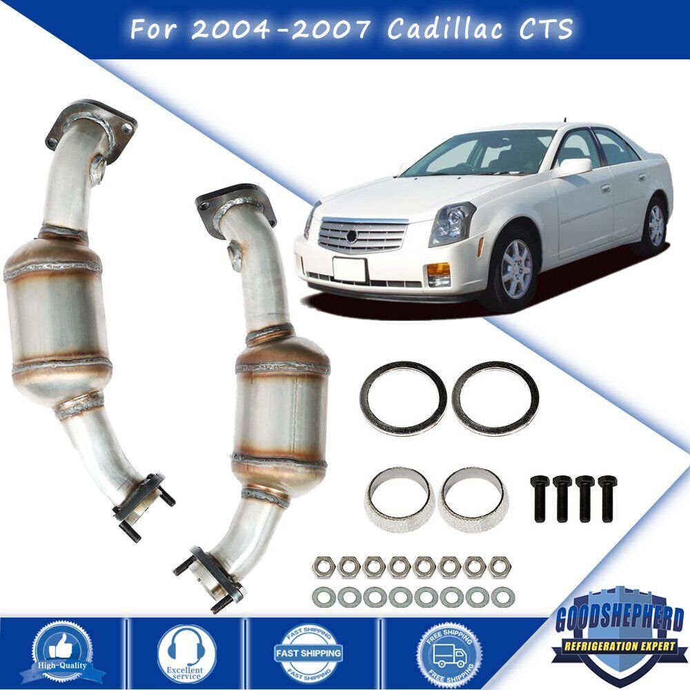 Driver&Passenger Exhaust Catalyts Converter For 2004-2007 Cadillac CTS 2.8L 3.6L