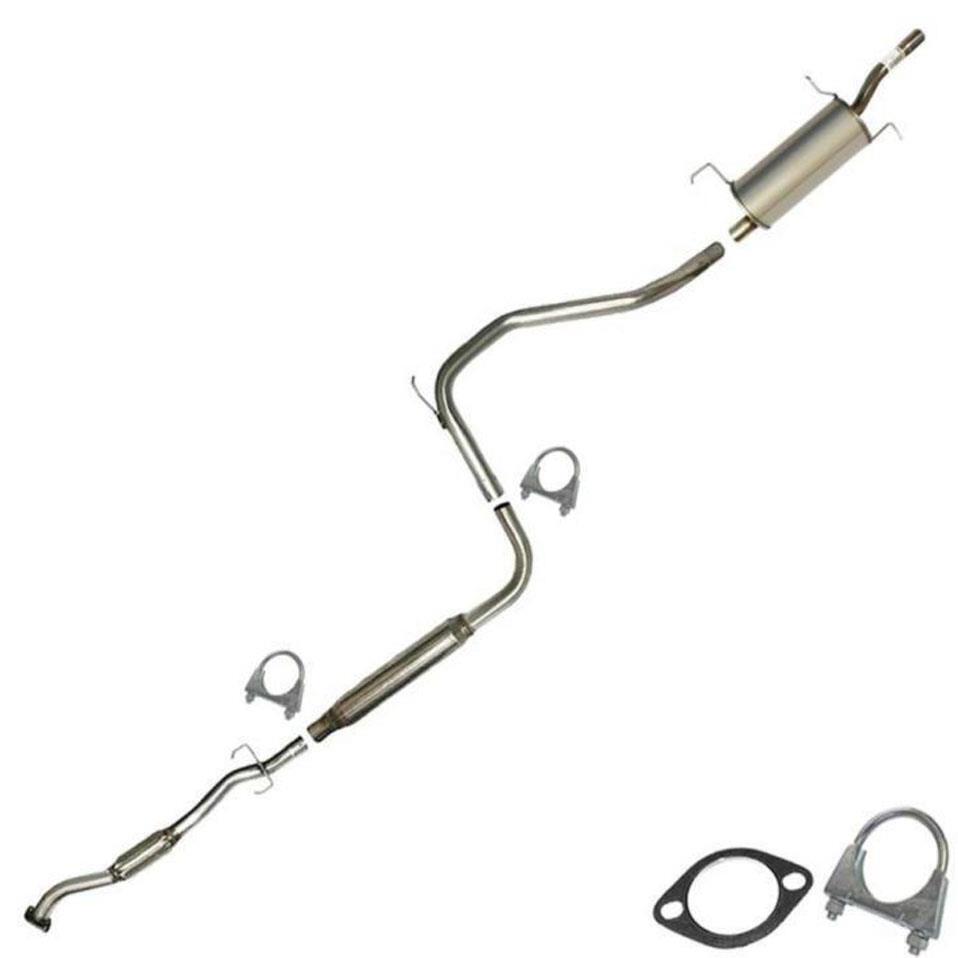 Exhaust System Kit  compatible with : 1998-2003 Ford Escort ZX2