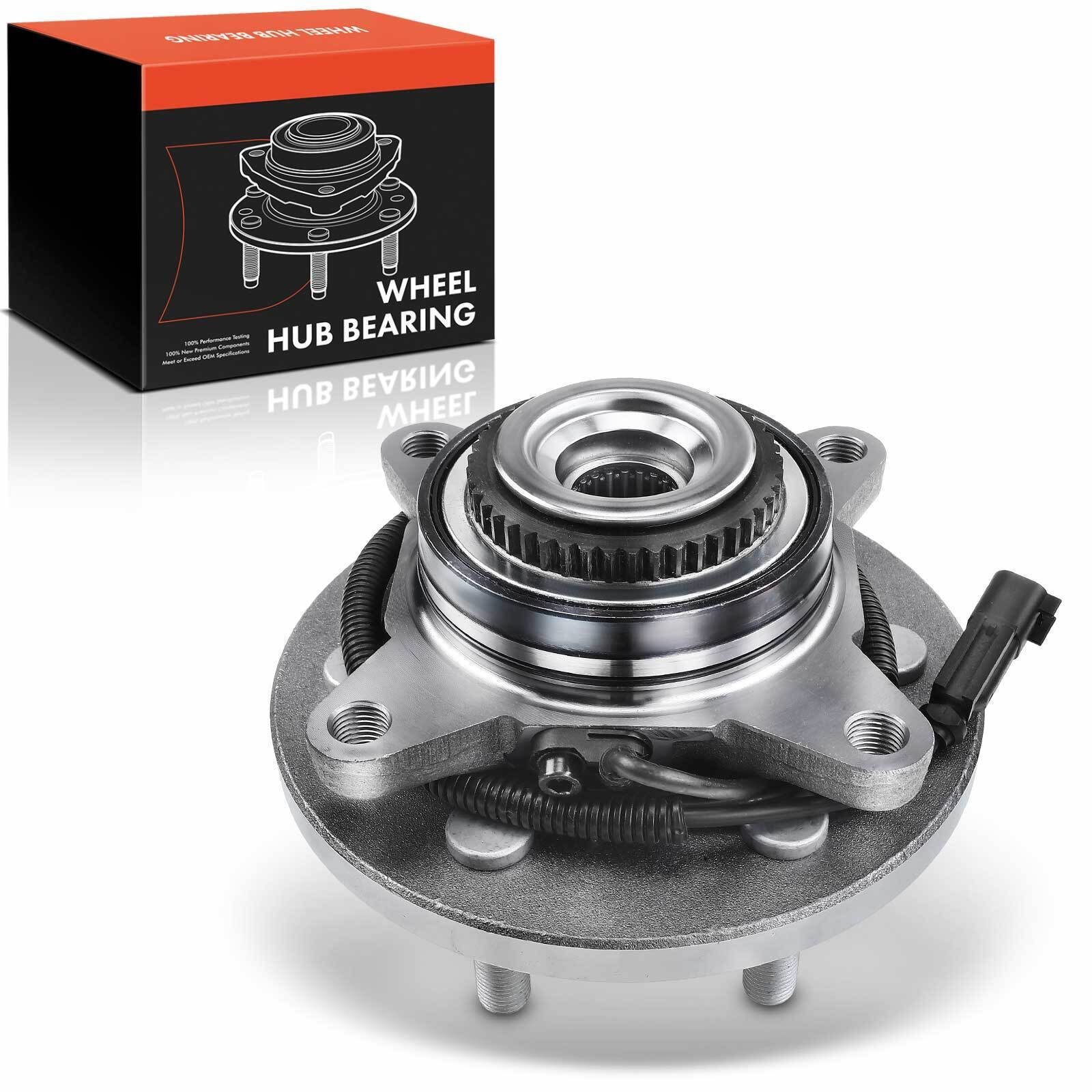 Front L / R Wheel Hub Bearing Assembly for Expedition Navigator 2015-2017 4WD V6
