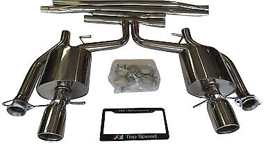 Fit Cadillac CTSV CTS-V 6.2L Sedan 09-14 Top Speed Pro-1 Catback Exhaust Systems