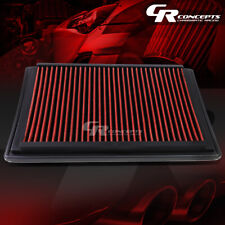 RED WASHABLE HIGH FLOW AIR FILTER FOR 05-08 F-150-F-350 LINCOLN MARK LT 5.4L picture