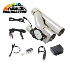 Universal 3 Inch 76MM Stainless Steel Exhaust Cutout Valve System Kit picture