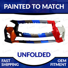 NEW Painted Front Bumper For 2014-2017 Infiniti Q50 Sport W/O Sensor Holes picture