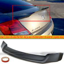 For 08-12 Accord 2DR Coupe DuckBill HighKick Unpainted Trunk Lip Wing Spoiler picture