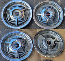 1963 Oldsmobile 88 98 Starfire Rim Center Caps Wheel Covers Set of 4 Metal 63 OE picture