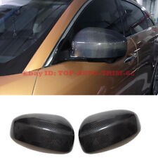 For 2008-2017 INFINITI FX35 37 QX70 Dry Carbon Rear View Side Door Mirror Cover picture