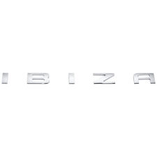 SEAT IBIZA lettering 6L 6J cupra chrome logo emblem original rear character badge picture