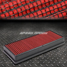 FOR CL/CLS/E/GL CLASS AMG RED REUSABLE/WASHABLE DROP IN AIR FILTER PANEL picture