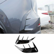 For Lexus NX250 350 22-23 Gloss Black Rear Bumper Side Air Inlet Vent Trim Cover picture