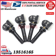 13516165 Set of 4pcs TPMS Tire Pressure Sensor For GMC GM Chevrolet Silverado picture